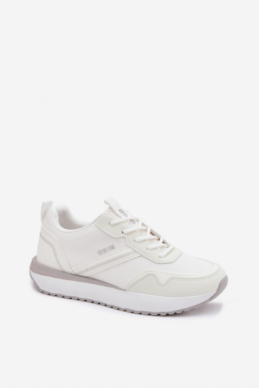 Naiste spordijalatsid platvormiga Big Star TT274279 valge