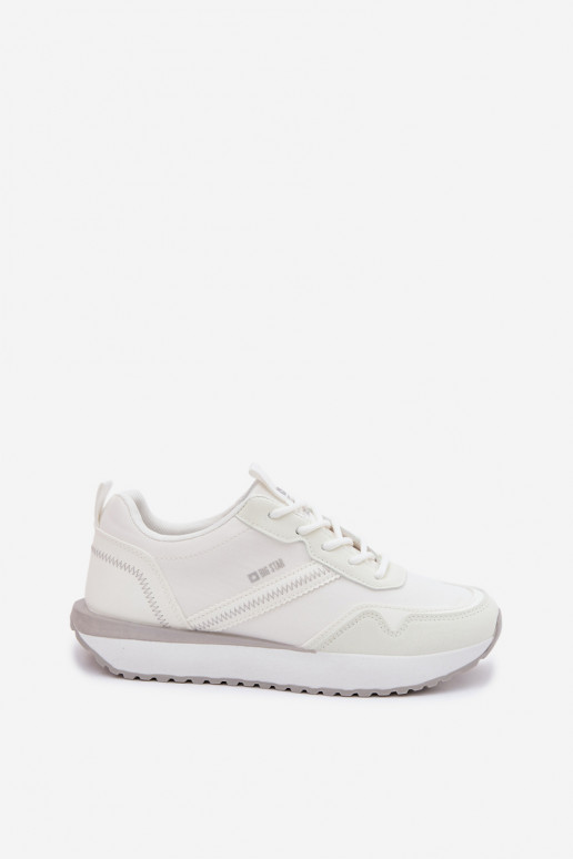 Naiste spordijalatsid platvormiga Big Star TT274279 valge