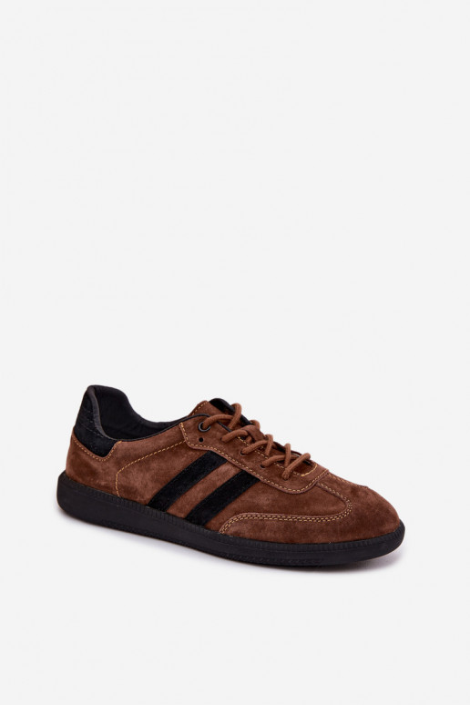 Pealhk seemisnakhsed Sneakers tüüpi jalanõud Pealiste omad pruunid värvi Ismina