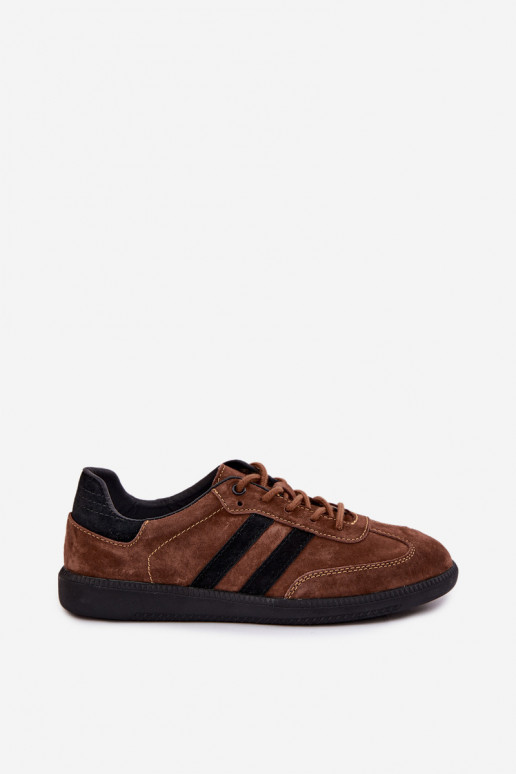 Pealhk seemisnakhsed Sneakers tüüpi jalanõud Pealiste omad pruunid värvi Ismina