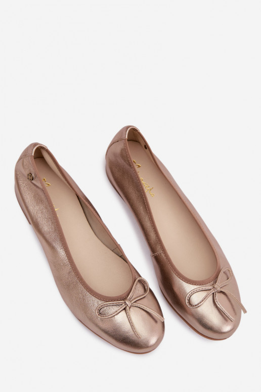 Naiste ballerinad Tai turiciejka P6800-25 kuldne värv
