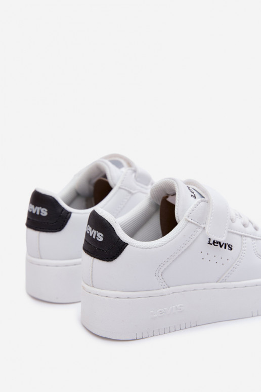 Laste spordijalatsid LEVI'S NEIN UNION BOLD VUNB0001S kleepuvate kinnitustega valged