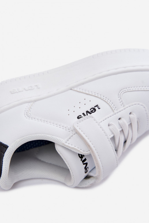 Laste spordijalatsid LEVI'S NEIN UNION BOLD VUNB0001S kleepuvate kinnitustega valged