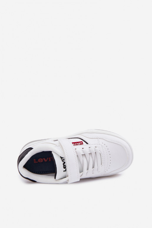 Laste spordijalatsid LEVI'S JOHN SE VJOH0012S kleepuvate kinnitustega valged