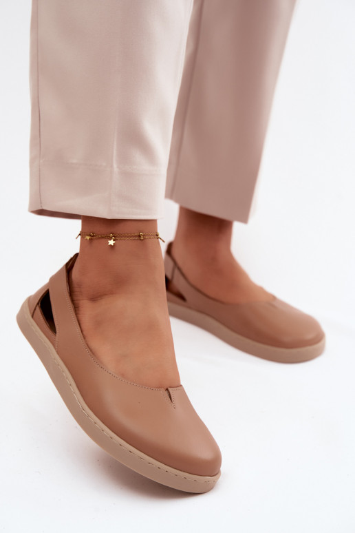 Barefoot ballerinad Zazoo 10217 kaputsiinivärvuses