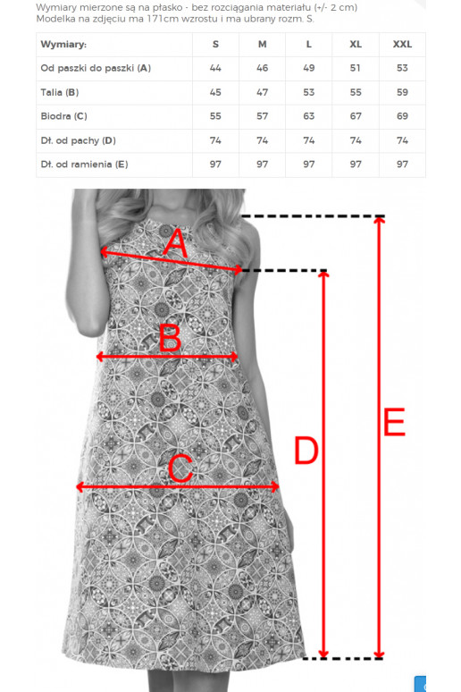 VICTORIA trapetsikujuline suvekleid siniste ja sidruni värvidega