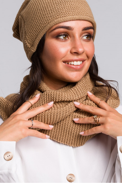 Ringikujuline sall - karamell