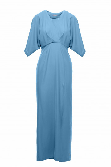 Taevane sinine maxi kleit 2