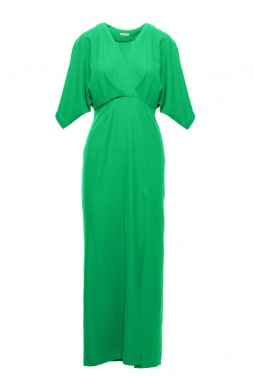 Roheline maxi kleit 2