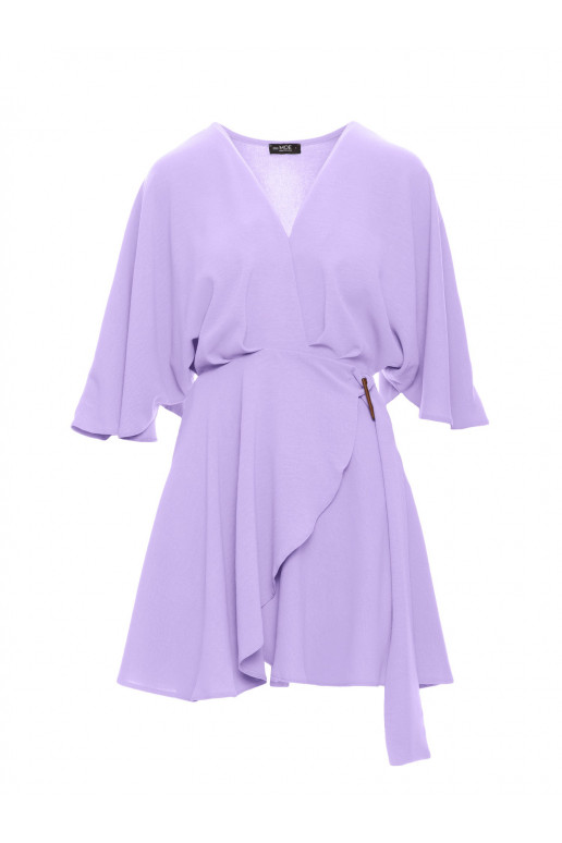 Lilla platseeruv mini kleit