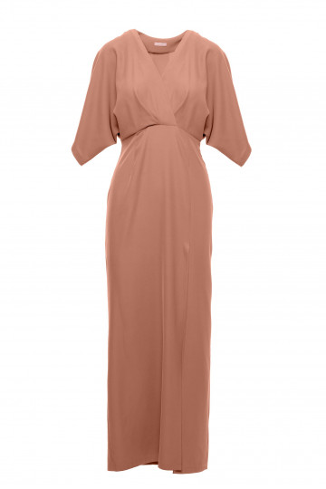 Roosa maxi kleit 2