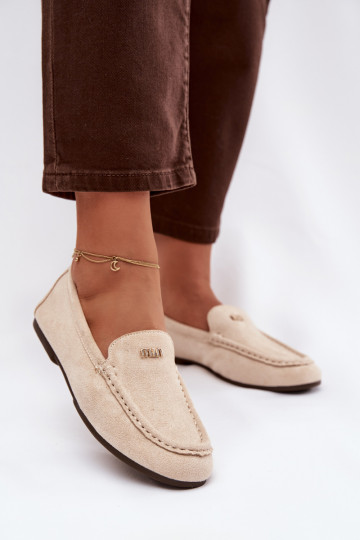 naiste mokassiinid Z m Kuldset värvim Detalem beeži värvi Sarivelle