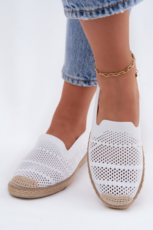 Ažuursed espadrillid  Riidest valget värvi Candessa