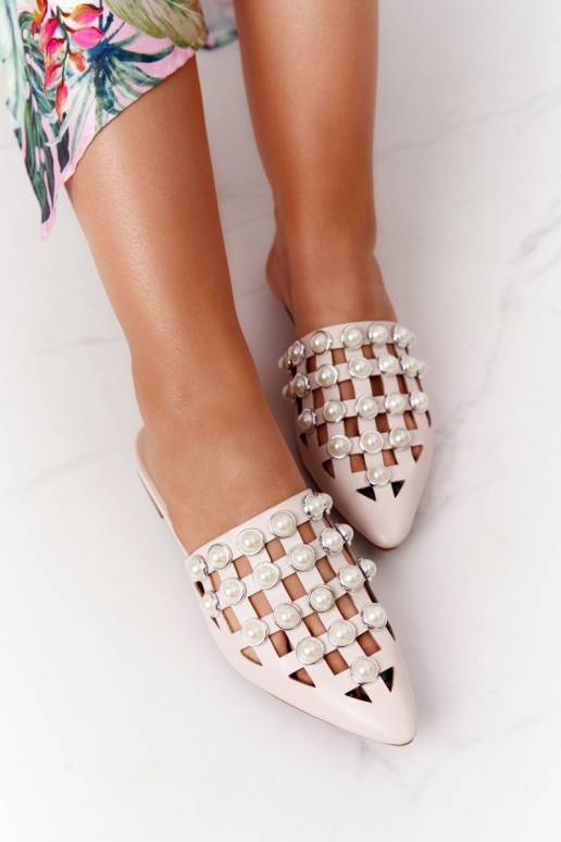 Plätud madala säärega I Perłami beeži...