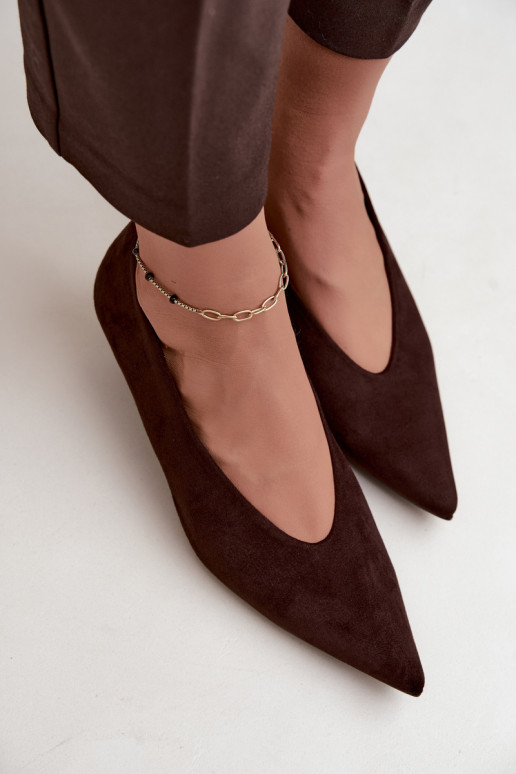 Kingad Kitten Heel Czekoladowe Nuretta