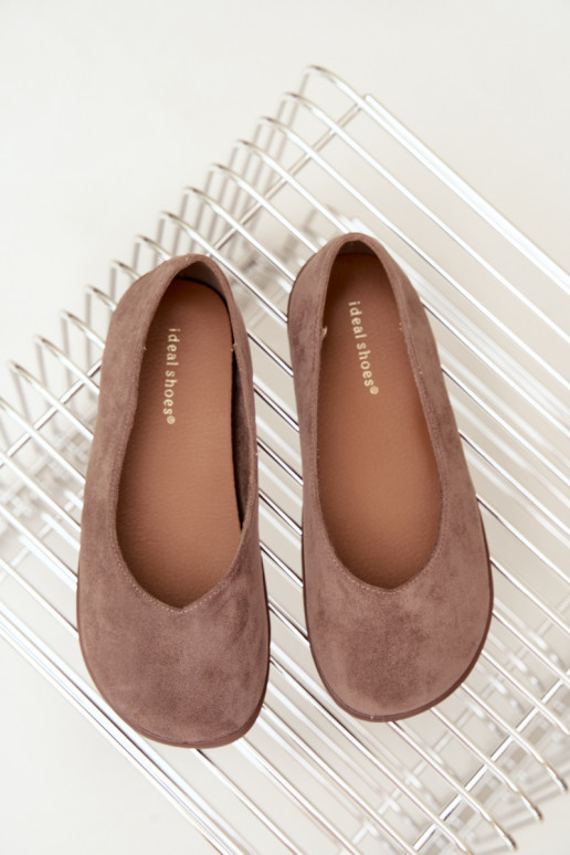 Baleriinad  Barefoot Pruunid värvi Hollin