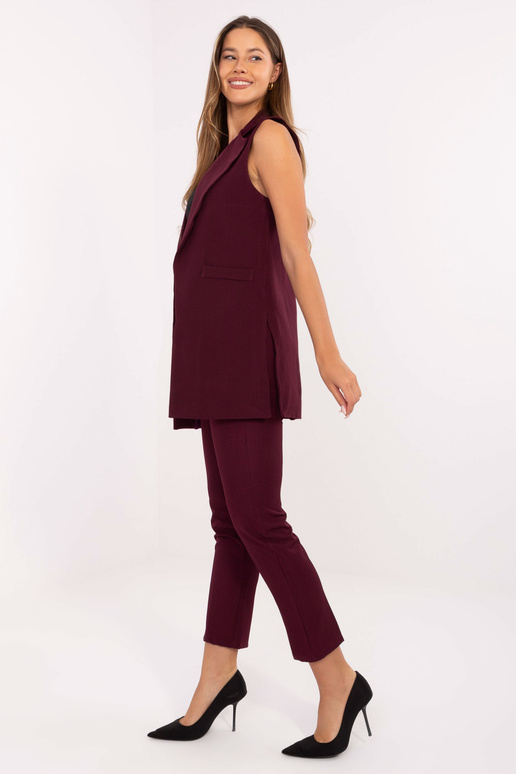 Bordo värvi vest