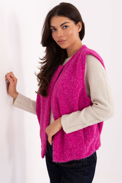 Fuksia värvi vest