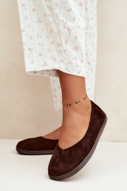Baleriinad  Barefoot Czekoladowe Hollin