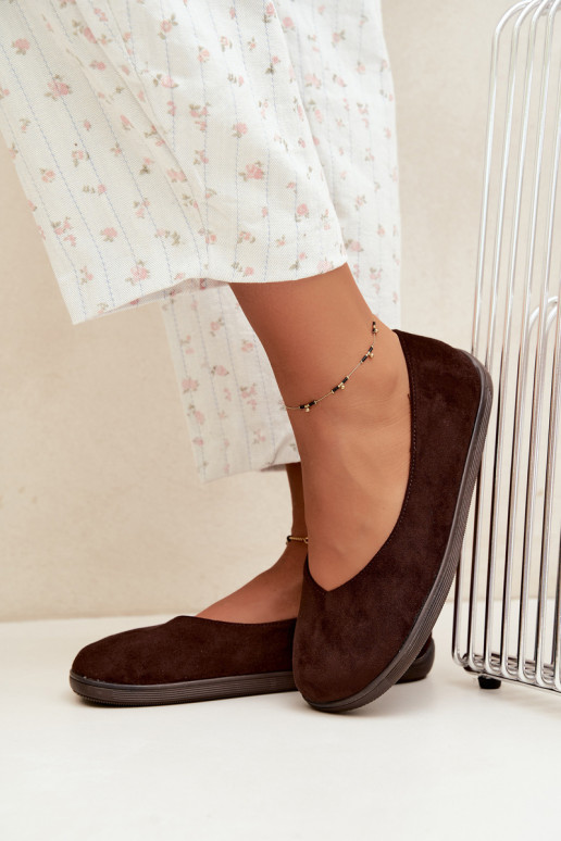 Baleriinad  Barefoot Czekoladowe Hollin