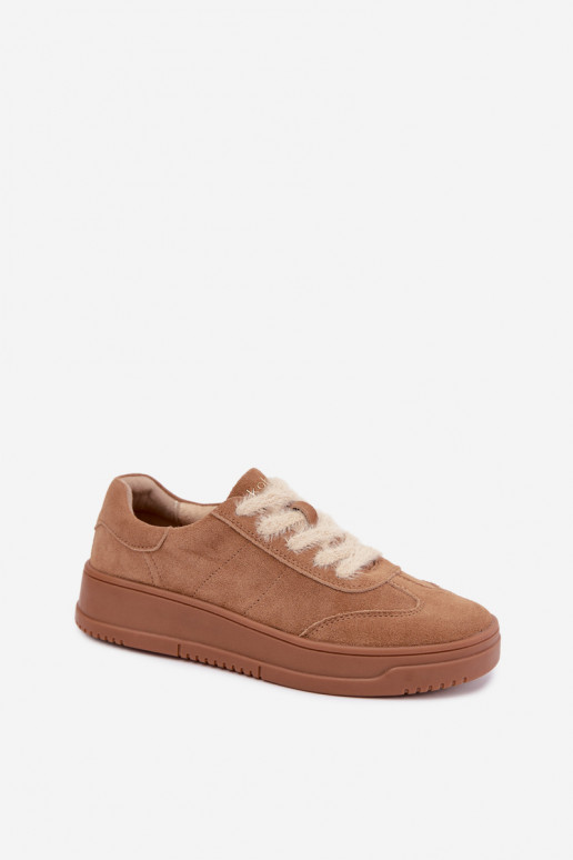 seemisnakhsed  tüüpi jalanõud Z Futrzanym m Kobbo 79655 Camel