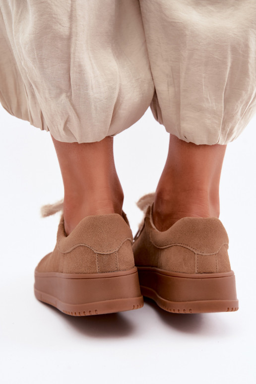 seemisnakhsed  tüüpi jalanõud Z Futrzanym m Kobbo 79655 Camel