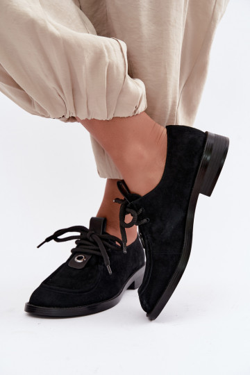 jalatsid Barefoot  Z Naturalnego Zamszu D&A CR62-3460 Must