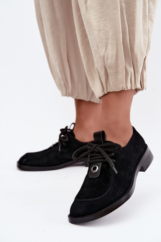 jalatsid Barefoot  Z Naturalnego Zamszu D&A CR62-3460 Must