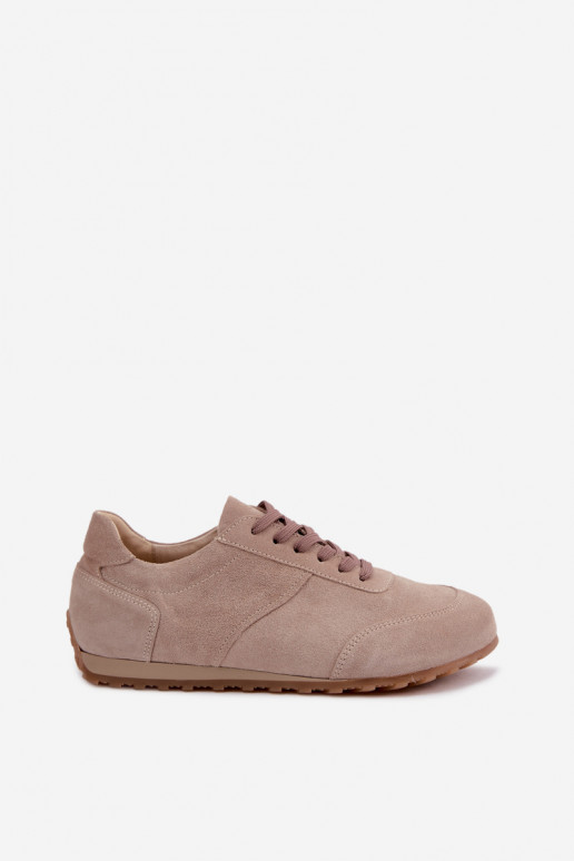  tüüpi jalanõud Barefoot Z Naturalnego Zamszu Zazoo N1422 beeži värvi