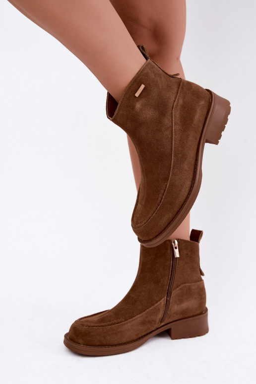   Seemisnahast kingad  voodriga Big Star UU274601 Camel