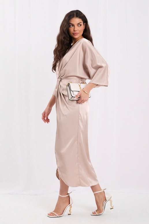 Beige kleit
