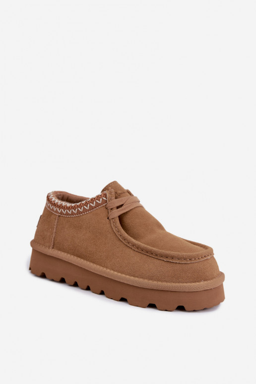   seemisnakhsed nööpidega lumesaapad Z Haftem  D7868-29 Camel
