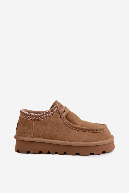   seemisnakhsed nööpidega lumesaapad Z Haftem  D7868-29 Camel