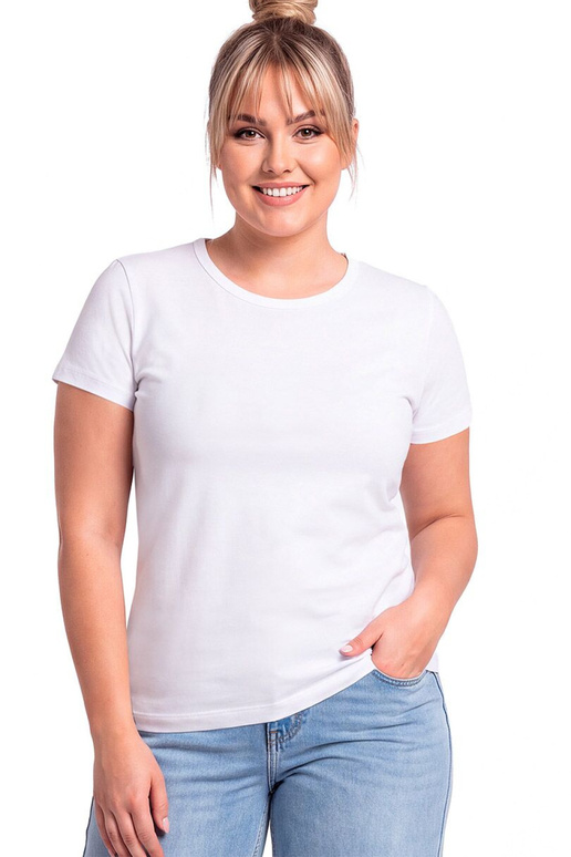 Valge Bluson Donna Plus Suurus