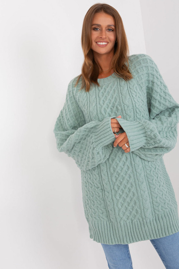 Pikk kampsun Wool Fashion Italia 2