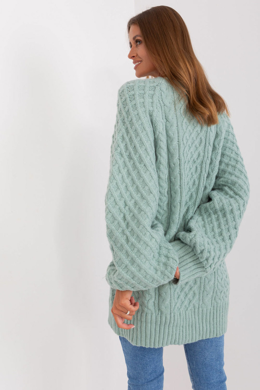 Pikk kampsun Wool Fashion Italia