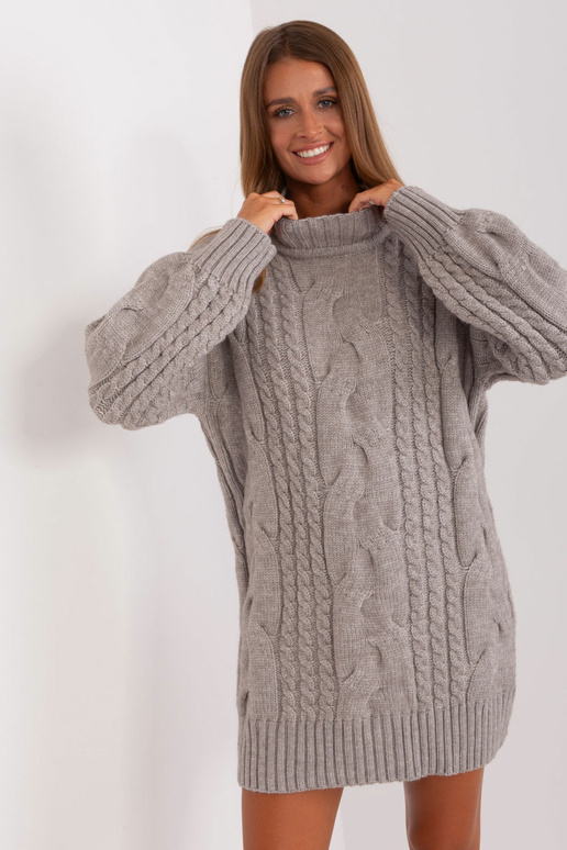 Pikk kampsun Wool Fashion Italia