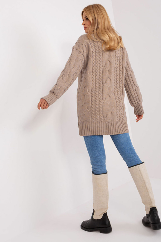 Pikk kampsun Wool Fashion Italia
