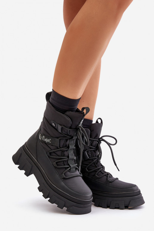 nööpidega lumesaapad   Lee Cooper LCJ-24-47-3144 Must