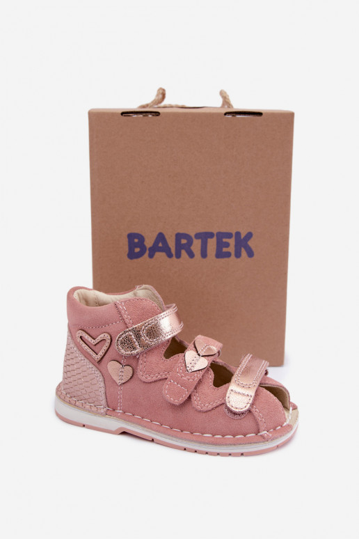 Naistesandaalid   laste Bartek 8550069 Tumeroosad värvi