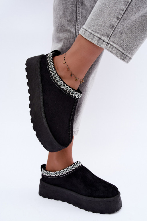  nööpidega lumesaapad  Z Haftem platvormiga Must Narirya