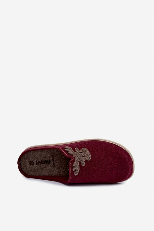 Plätud   Inblu CS000049 bordoo-värvi