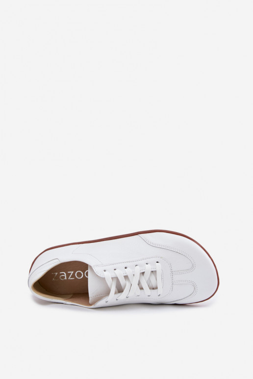   naiste saapad Barefoot Zazoo N1243 valget värvi