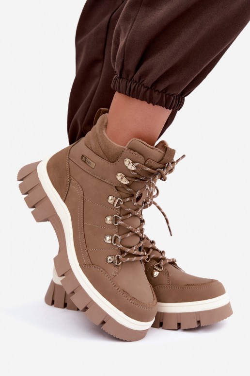 voodriga jalanõud  Lee Cooper LCJ-26-31-4582 beeži värvi