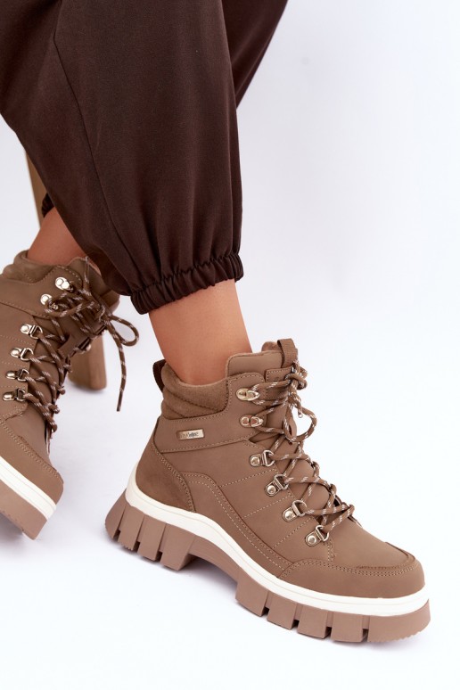 voodriga jalanõud  Lee Cooper LCJ-26-31-4582 beeži värvi