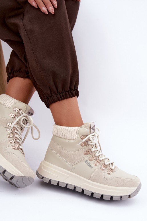jalanõud  voodriga Lee Cooper LCJ-26-03-4525 Halli värvi