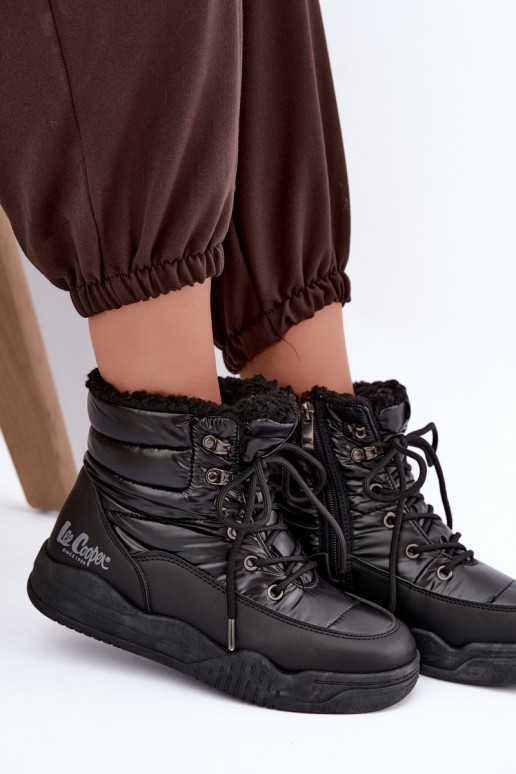 nööritavad nööpidega lumesaapad jalanõud Lee Cooper LCJ-44-4562 Must