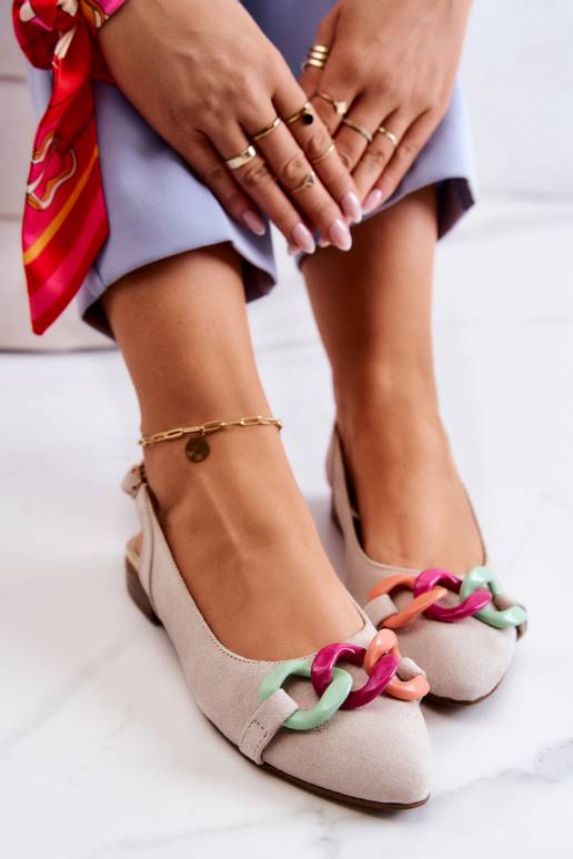 Seemisnahast baleriinad Shoes...