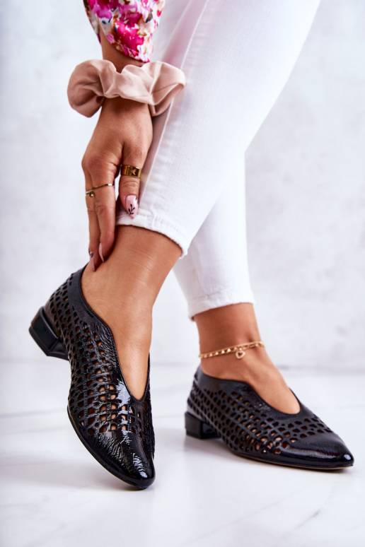 Elegantsed Laque jalatsid mustad Ismena Elegantsed Laque jalatsid mustad Ismena