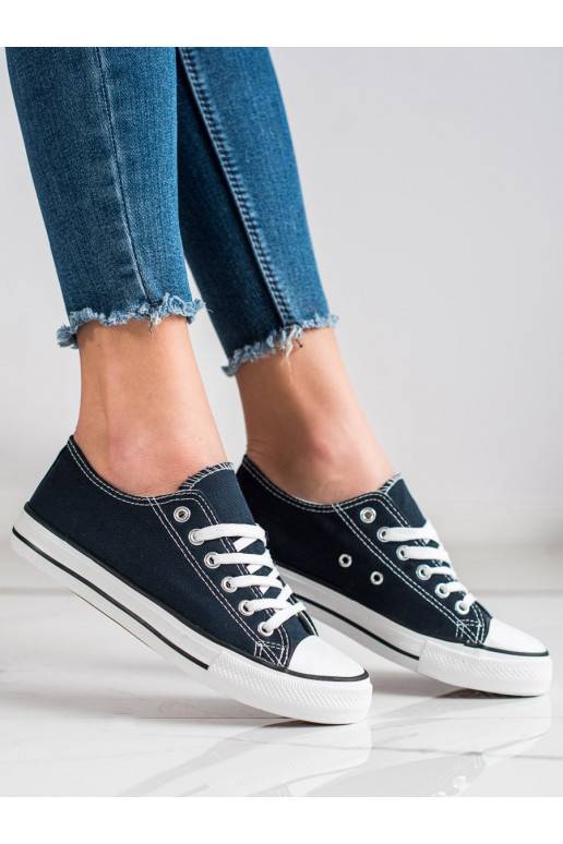 Klassikalise mudeli CIEMNOSinist värvi vabaaja jalanõud 